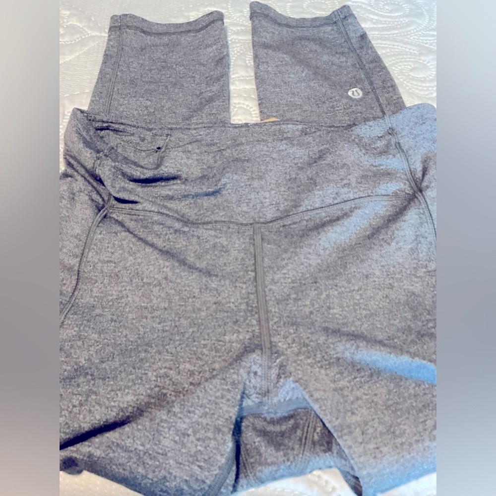 Lululemon Athletica Gray Leggings 6 - Picture 7 of 7